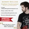 Acoustic Guitar Lessons, Electric Guitar Lessons, Music Lessons with Robby Miller.