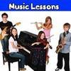 Acoustic Guitar Lessons, Bass Lessons, Drums Lessons, Piano Lessons, Violin Lessons, Voice Lessons, Music Lessons with David White.