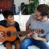 Acoustic Guitar Lessons, Drums Lessons, Electric Guitar Lessons, Music Lessons with Indi Benjamin.